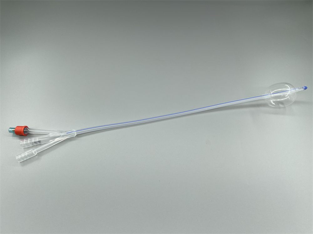 3- Way All Silicone Foley Catheter