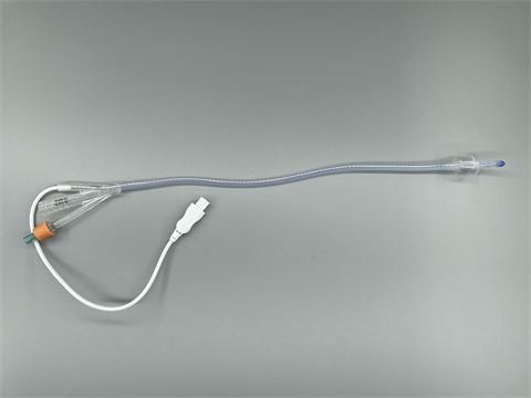 All Silicone Foley Catheter with Temperature Sensor