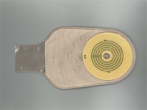 One-Piece Drainable Pouch with Clamp Closure