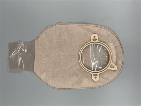 Two-Piece Drainable Pouch with Clamp Closure