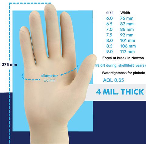Latex Surgical Gloves