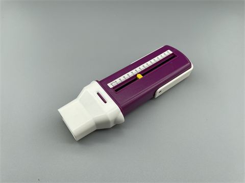 Peak flow meter
